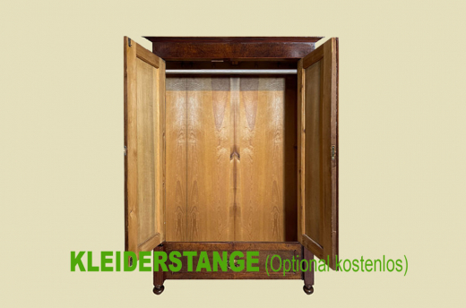 Kleiderschrank ANTIK Gründerzeit VINTAGE Nußbaum Schrank von 1880