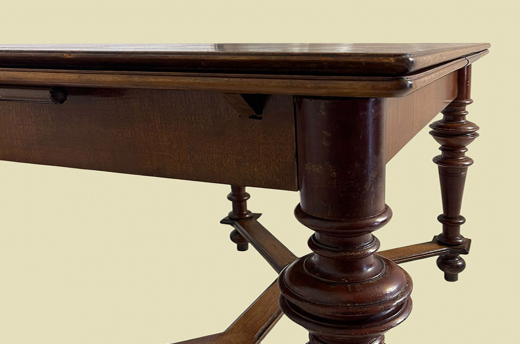 Gründerzeit ANTIK Kulissentisch VINTAGE Tisch Esstisch - ausziehbar bis 2m