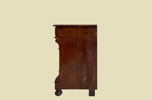 Kommode ANTIK Gründerzeit VINTAGE Nußbaum Halbschrank Schrank von 1880