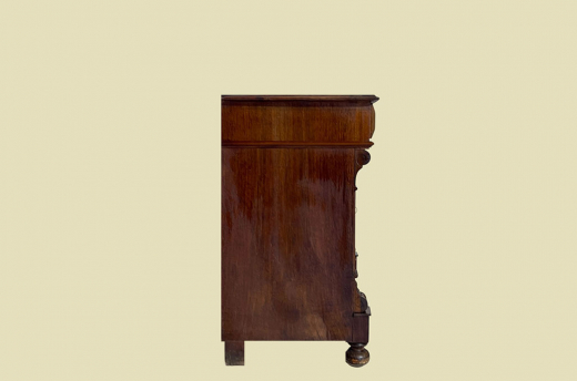 Kommode ANTIK Gründerzeit VINTAGE Nußbaum Halbschrank Schrank von 1880