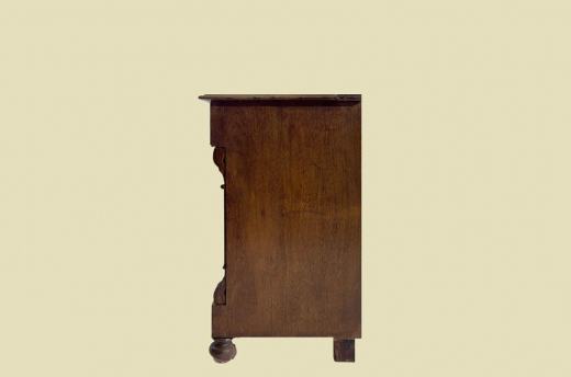 Kommode ANTIK Gründerzeit VINTAGE Nußbaum Halbschrank Schrank von 1880