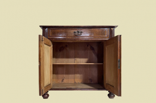 Kommode ANTIK Gründerzeit VINTAGE Nußbaum Halbschrank Schrank von 1880