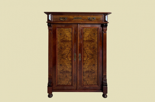 Vertiko ANTIK Gründerzeit VINTAGE Nußbaum Kommode Schrank von 1880
