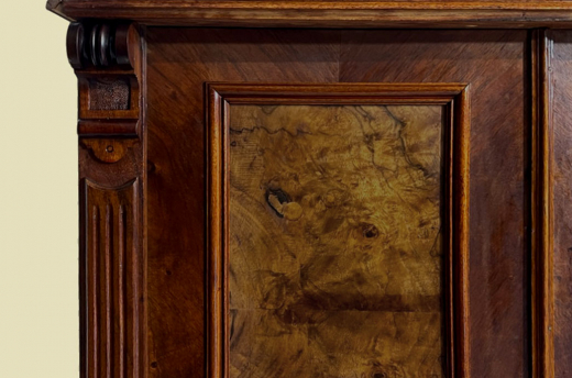 Vertiko ANTIK Gründerzeit VINTAGE Nußbaum Kommode Schrank von 1880
