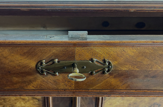 Vertiko ANTIK Gründerzeit VINTAGE Nußbaum Kommode Schrank von 1880