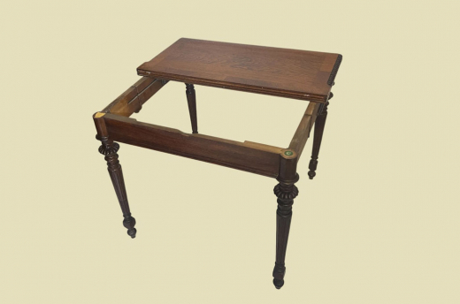 Kleiner Spiel Tisch ANTIK VINTAGE Schreibtisch Sekretär von 1880 -ausziehbar-