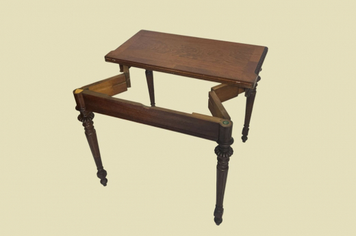 Kleiner Spiel Tisch ANTIK VINTAGE Schreibtisch Sekretär von 1880 -ausziehbar-