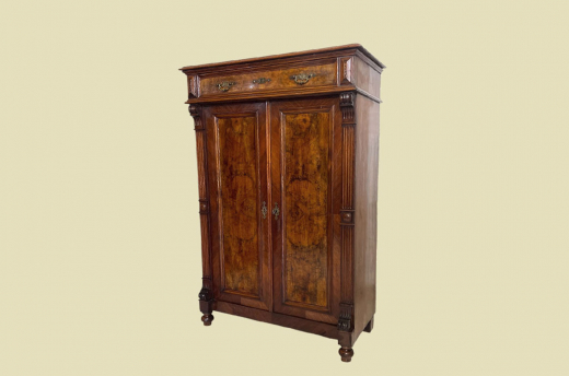 Vertiko ANTIK Gründerzeit VINTAGE Nußbaum Kommode Schrank von 1880