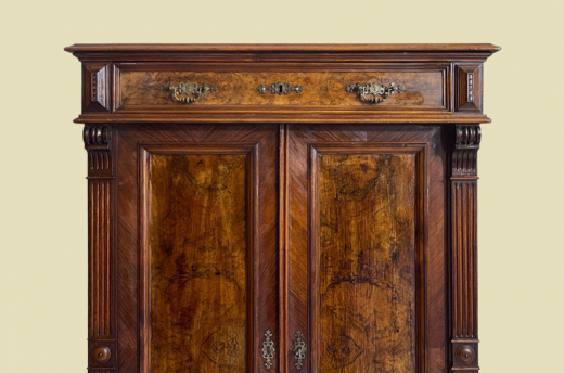 Vertiko ANTIK Gründerzeit VINTAGE Nußbaum Kommode Schrank von 1880