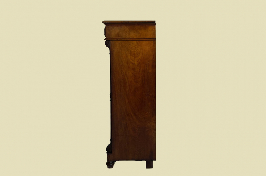 Vertiko ANTIK Gründerzeit VINTAGE Nußbaum Kommode Schrank von 1880