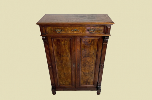 Vertiko ANTIK Gründerzeit VINTAGE Nußbaum Kommode Schrank von 1880