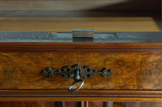 Vertiko ANTIK Gründerzeit VINTAGE Nußbaum Kommode Schrank von 1880