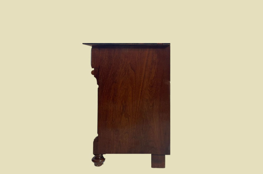 Kommode ANTIK Gründerzeit Nußbaum Halbschrank Schrank von 1880