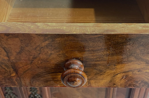 Kommode ANTIK Gründerzeit Nußbaum Halbschrank Schrank von 1880