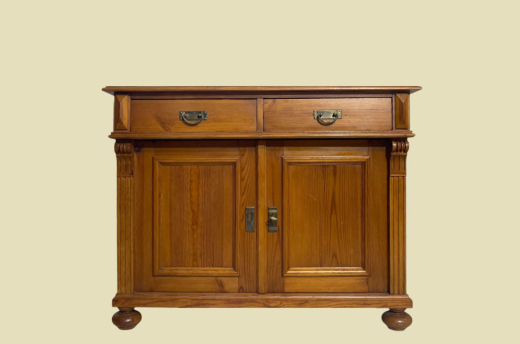 Kommode ANTIK Jugendstil VINTAGE Weichholz Anrichte Buffet Sideboard von 1920