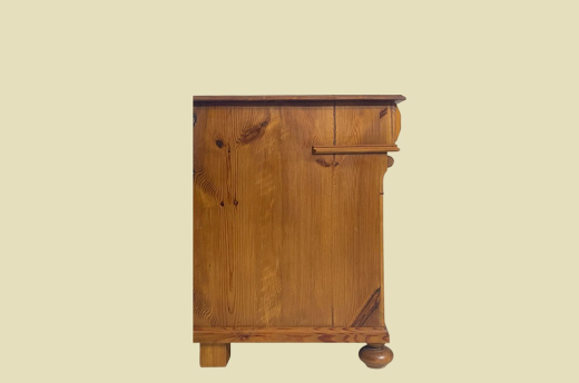 Kommode ANTIK Jugendstil VINTAGE Weichholz Anrichte Buffet Sideboard von 1920