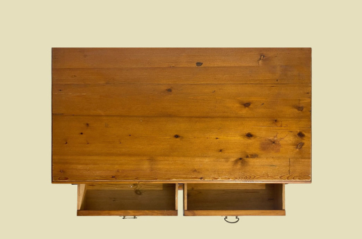Kommode ANTIK Jugendstil VINTAGE Weichholz Anrichte Buffet Sideboard von 1920