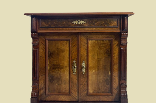 Kommode ANTIK Gründerzeit VINTAGE Nußbaum Halbschrank Schrank von 1880