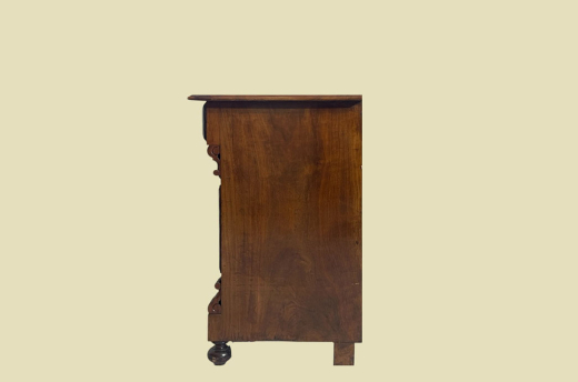 Kommode ANTIK Gründerzeit VINTAGE Nußbaum Halbschrank Schrank von 1880