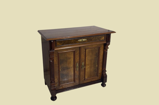 Kommode ANTIK Gründerzeit VINTAGE Nußbaum Halbschrank Schrank von 1880