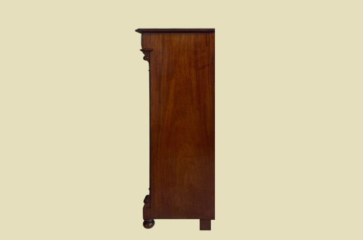 Vertiko ANTIK Gründerzeit VINTAGE Mahagoni Kommode Schrank von 1880