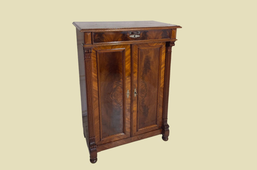 Vertiko ANTIK Gründerzeit VINTAGE Mahagoni Kommode Schrank von 1880