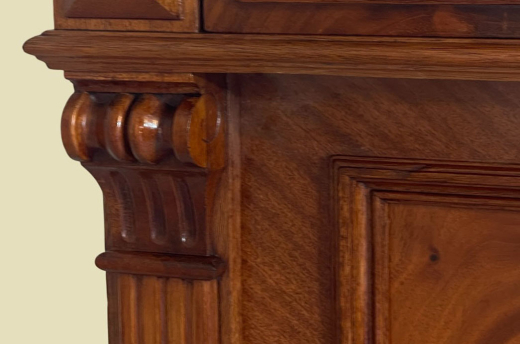 Vertiko ANTIK Gründerzeit VINTAGE Mahagoni Kommode Schrank von 1880