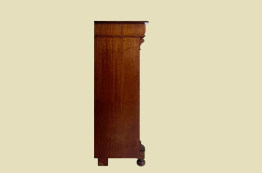 Vertiko ANTIK Gründerzeit VINTAGE Mahagoni Kommode Schrank von 1880