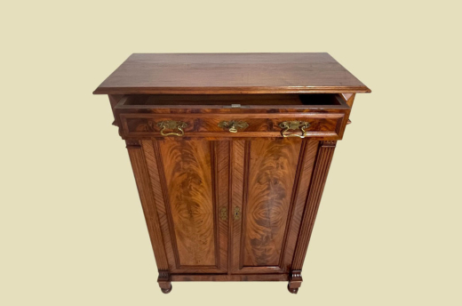 Vertiko ANTIK Gründerzeit VINTAGE Mahagoni Kommode Schrank von 1880