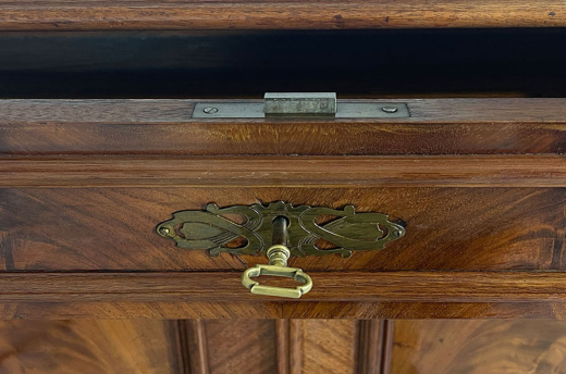 Vertiko ANTIK Gründerzeit VINTAGE Mahagoni Kommode Schrank von 1880