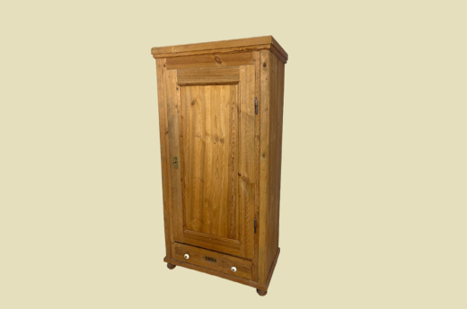 Kleiderschrank ANTIK Jugendstil VINTAGE Weichholz Schrank von 1920