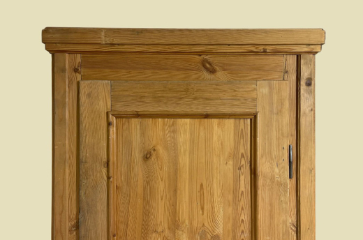 Kleiderschrank ANTIK Jugendstil VINTAGE Weichholz Schrank von 1920