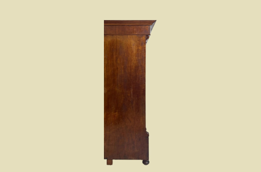 Kleiderschrank ANTIK Gründerzeit Nußbaum VINTAGE Schrank von 1880