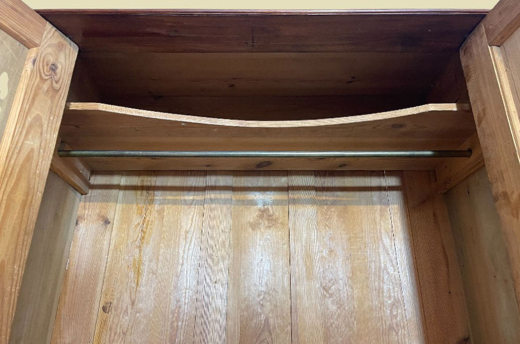 Kleiderschrank ANTIK Gründerzeit Nußbaum VINTAGE Schrank von 1880