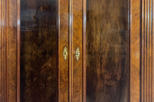Kleiderschrank ANTIK Gründerzeit Nußbaum VINTAGE Schrank von 1880