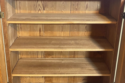 Vertiko ANTIK Jugendstil VINTAGE Nußbaum Kommode Schrank von 1920