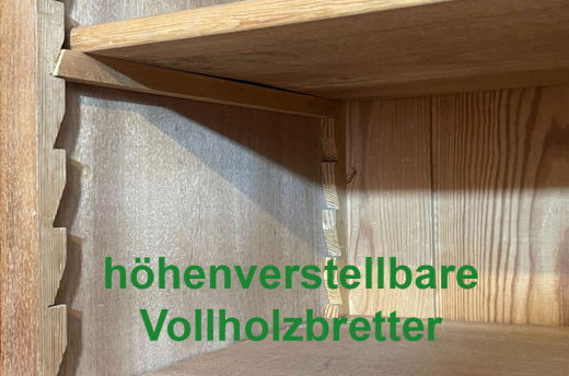 Vertiko ANTIK Jugendstil VINTAGE Nußbaum Kommode Schrank von 1920