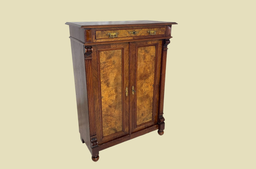 Vertiko ANTIK Gründerzeit VINTAGE Nußbaum Kommode Schrank von 1880