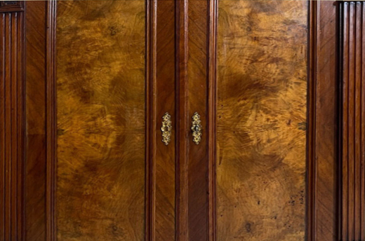 Vertiko ANTIK Gründerzeit VINTAGE Nußbaum Kommode Schrank von 1880