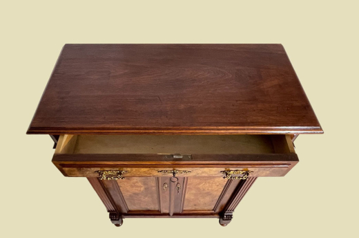 Vertiko ANTIK Gründerzeit VINTAGE Nußbaum Kommode Schrank von 1880