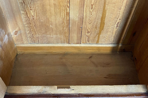 Kleiderschrank ANTIK Gründerzeit Nußbaum VINTAGE Schrank von 1880