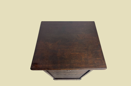 Rolladenschrank ANTIK Jugendstil VINTAGE Art Deco Noten Akten Schrank von 1920