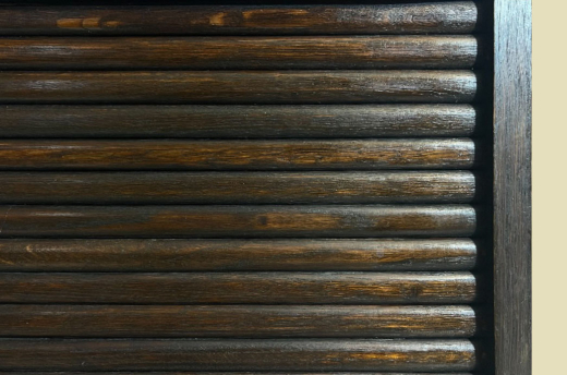 Rolladenschrank ANTIK Jugendstil VINTAGE Art Deco Noten Akten Schrank von 1920