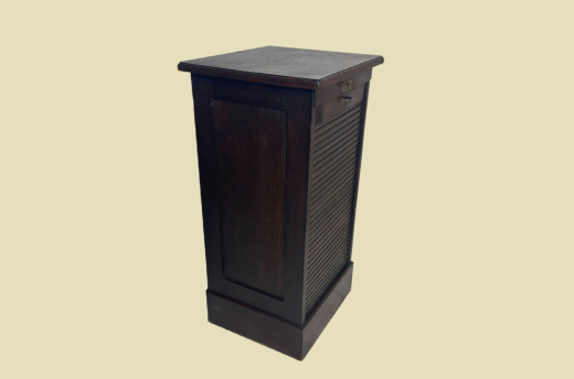 Rolladenschrank ANTIK Jugendstil VINTAGE Art Deco Noten Akten Schrank von 1920
