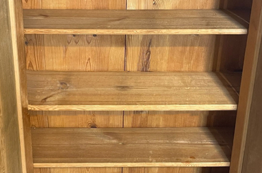 Vertiko ANTIK Gründerzeit VINTAGE Nußbaum Säulen Kommode Schrank von 1880