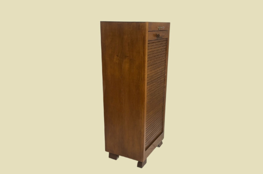 Rolladenschrank ANTIK Art Deco VINTAGE Notenschrank Aktenschrank von 1920