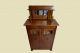 1920er Vertiko ANTIK Jugendstil VINTAGE Spiegel Kommode Schrank von 1920