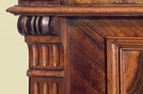 Vertiko ANTIK Gründerzeit VINTAGE Nußbaum Kommode Schrank von 1880