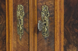 Vertiko ANTIK Gründerzeit VINTAGE Nußbaum Kommode Schrank von 1880