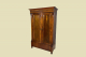 1880er Kleiderschrank ANTIK Gründerzeit Nußbaum VINTAGE Schrank von 1880